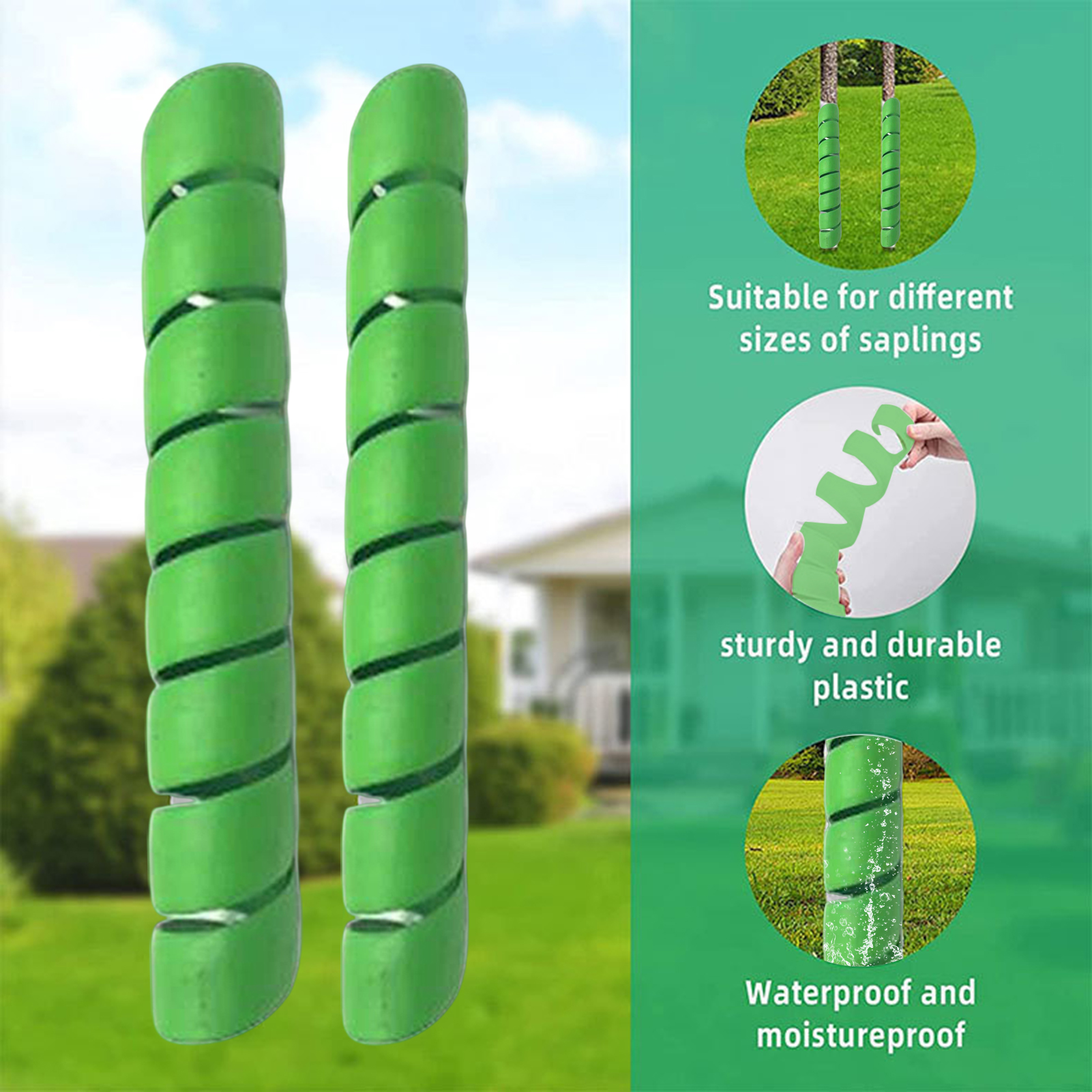 Tapis De Coco Pour Plantes - Lot De 4 Disques Réutilisables 20 Cm - Protection Hivernale, Paillage, Anti-mauvaises Herbes - 6